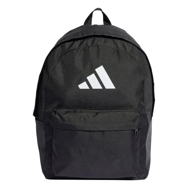 adidas - adidas Classic 3-Streifen Logo Rucksack schwarz