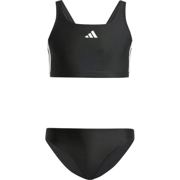 adidas-adidas-3-Streifen-V-Back-Bikini-Kinder-schwarz-schwarz adidas - adidas 3-Streifen V-Back Bikini Kinder schwarz