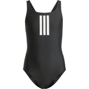 adidas - adidas 3-Streifen Badeanzug Kinder schwarz