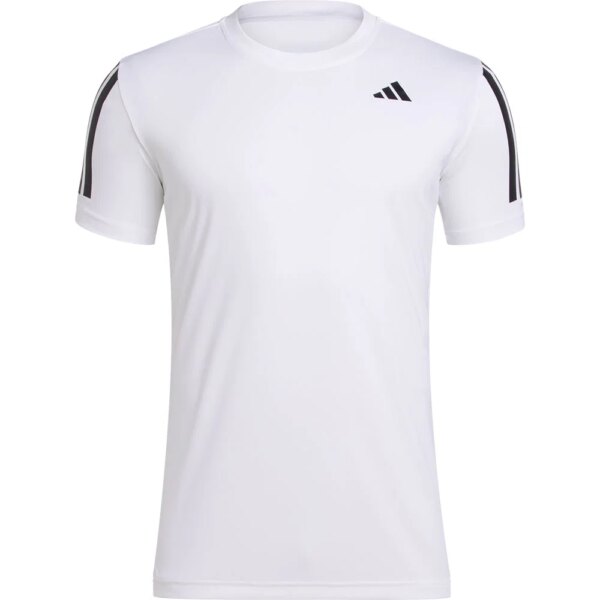 adidas-adidas-Club-Tennis-Climacool-3-Streifen-T-Shirt-white-weiss adidas - adidas Club Tennis Climacool 3-Streifen T-Shirt white