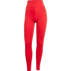 adidas - adidas Optime Essentials Stash Pocket Full-Length Leggings pure ruby