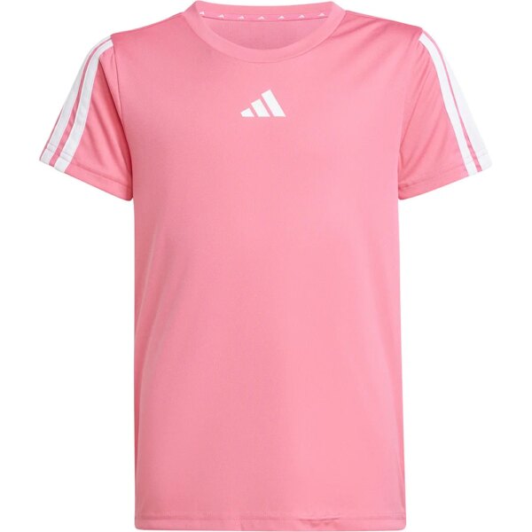 adidas-adidas-Training-Essentials-3-Streifen-T-Shirt-Kinder-pink-fusion-rosapink adidas - adidas Training Essentials 3-Streifen T-Shirt Kinder pink fusion