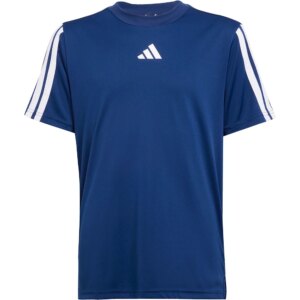 adidas - adidas Train Essentials 3-Streifen T-Shirt Kinder dark blue