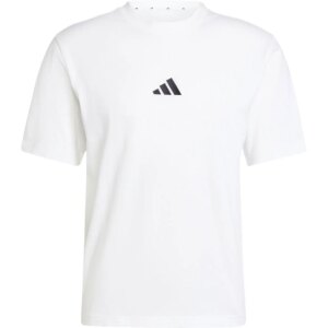 adidas - adidas Essentials Small Logo Single Jersey T-Shirt black