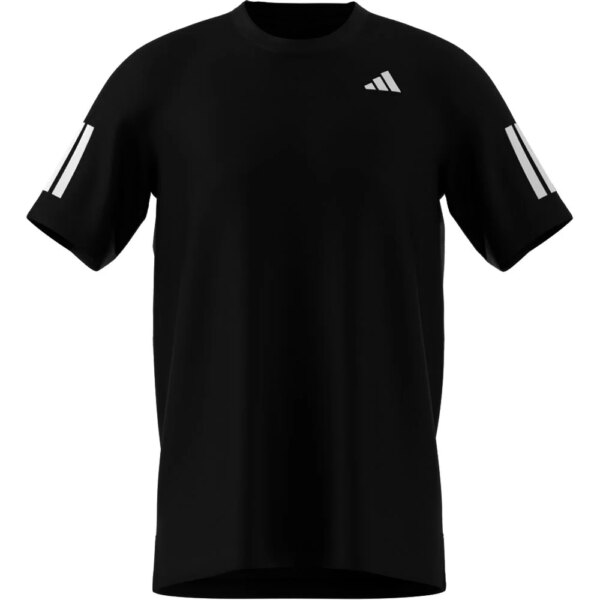 adidas - adidas Club Tennis Climacool 3-Stripes T-Shirt schwarz