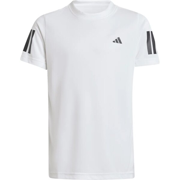 adidas-adidas-Club-Tennis-3-Streifen-T-Shirt-Kinder-weiss-weiss adidas - adidas Club Tennis 3-Streifen T-Shirt Kinder weiß
