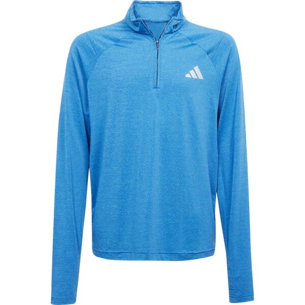 adidas-adidas-All-Sports-Favorite-14-Zip-Longsleeve-Kinder-bright-cyan-blau adidas - adidas All Sports Favorite 1/4-Zip Longsleeve Kinder bright cyan