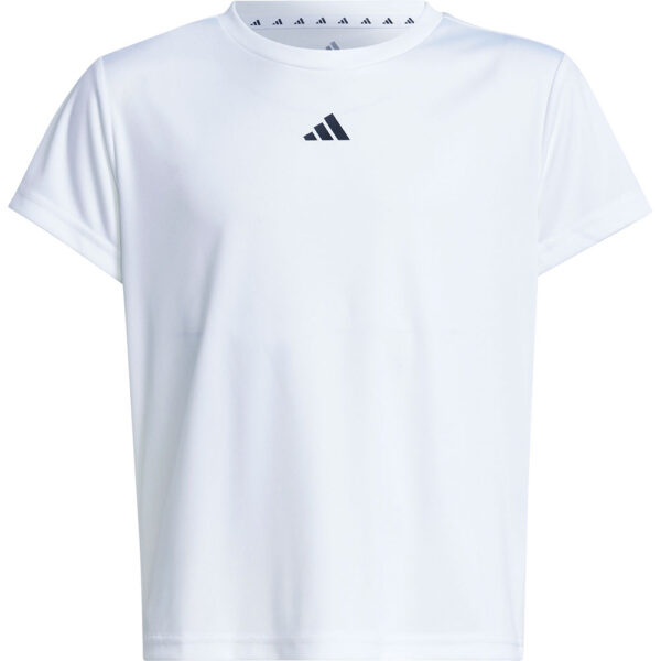 adidas-Train-Essentials-Regular-Fit-Logo-Training-T-Shirt-Kinder-white-weiss adidas - adidas Train Essentials Regular Fit Logo Training T-Shirt Kinder white