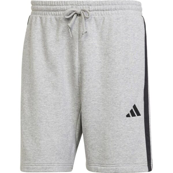 adidas - adidas Essentials 3-Streifen French Terry Shorts medium grey heather
