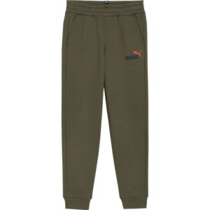 Puma - Puma Essentials+ 2 Col Logo Fleece cl Jogginghose Jungen dark olive