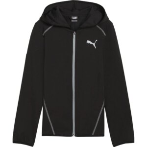 Puma - Puma Active Sports Full-Zip TR Hoodie Jungen puma black