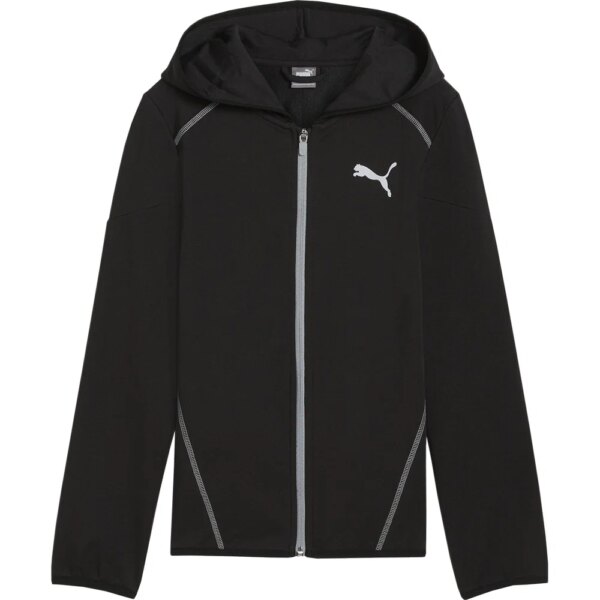 Puma-Puma-Active-Sports-Full-Zip-TR-Hoodie-Jungen-puma-black-schwarz Puma - Puma Active Sports Full-Zip TR Hoodie Jungen puma black