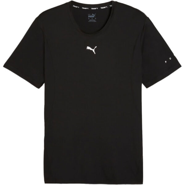 Puma-M-Cloudspun-Soft-T-Shirt-puma-black-schwarz Puma - Puma M Cloudspun Soft T-Shirt puma black