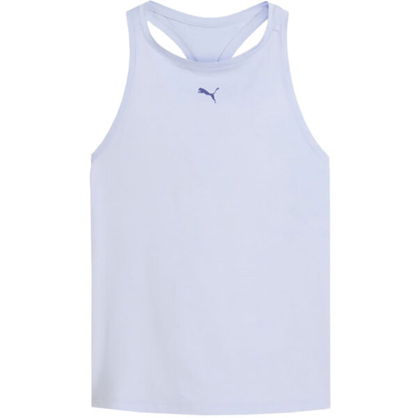Puma-Cloudspun-Racerback-Tanktop-cool-weather-heather-blau Puma - Puma Cloudspun Racerback Tanktop cool weather heather
