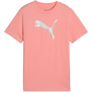 Puma - Puma ESS Metallic Tee Mädchen pink fruit