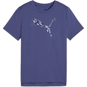 Puma - Puma Tad ESS Cat Logo Graphic T-Shirt Kinder blue crystal