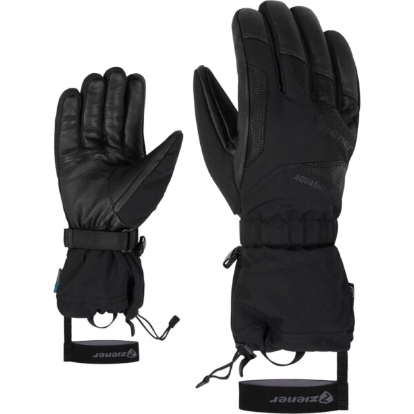 Ziener-Ziener-Gaiku-Z-AS®-AW-Skihandschuhe-schwarz-schwarz Ziener - Ziener Gaiku-Z AS® AW Skihandschuhe schwarz