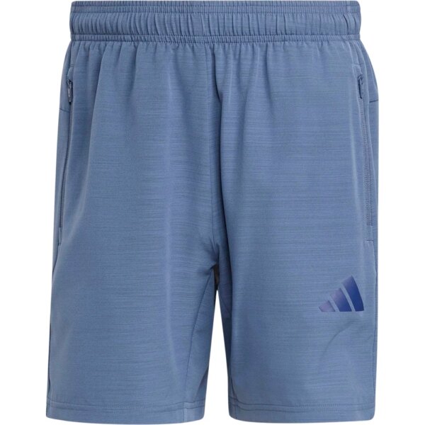 adidas-adidas-Workout-Essentials-Base-Melange-Woven-preloved-ink-mel-blau adidas - adidas Workout Essentials Base Melange Woven preloved ink mel