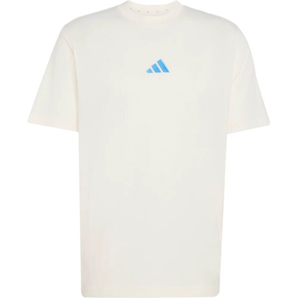 adidas - adidas Essentials Small Logo Single Jersey T-Shirt off white