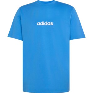 adidas - adidas Essentials Linear Single Jersey T-Shirt ray blue