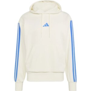 adidas - adidas Essentials 3-Streifen French Terry Hoodie off white