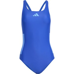 adidas - adidas 3-Streifen C-Back Badeanzug semi lucid blue