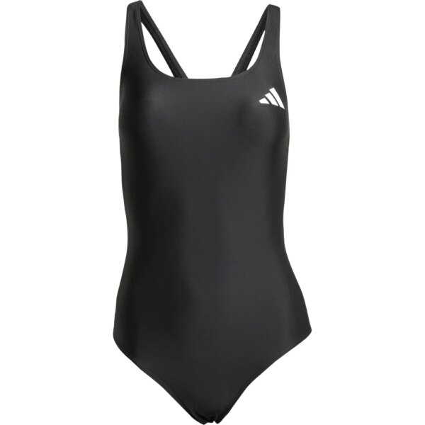 adidas-adidas-V-foermiger-Badeanzug-schwarz-schwarz adidas - adidas V-förmiger Badeanzug schwarz