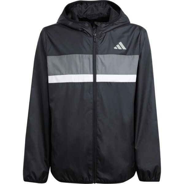 adidas-adidas-Tiberio-Windbreaker-Jacke-Kinder-schwarz-schwarz adidas - adidas Tiberio Windbreaker Jacke Kinder schwarz