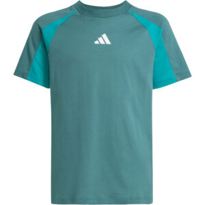 adidas - adidas Seasonal Essentials Colorblock T-Shirt Kinder preloved teal