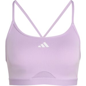 adidas - adidas Aeroreact Training 3-Streifen Sport-BH powder plum