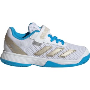 adidas - adidas Courtflash Hook and Loop Tennisschuh Kinder footwear white