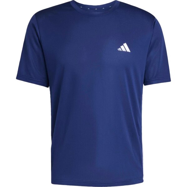 adidas-adidas-Workout-Essentials-Base-3-Streifen-T-Shirt-dark-blue-blau adidas - adidas Workout Essentials Base 3-Streifen T-Shirt dark blue