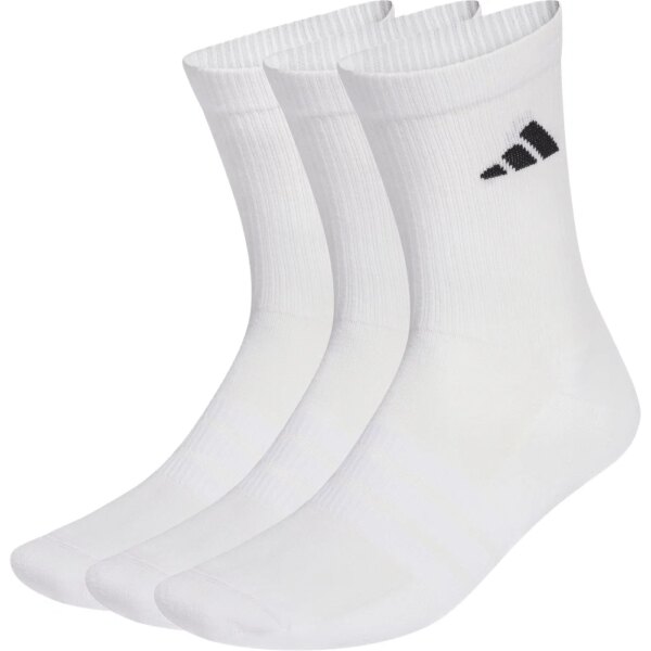 adidas-adidas-Daempfende-Sportswear-Crew-3-Pack-Socken-weiss-weiss adidas - adidas Dämpfende Sportswear Crew 3-Pack Socken weiß