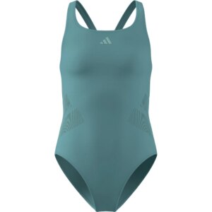 adidas - adidas Logo C-Back Badeanzug Kinder mint ton
