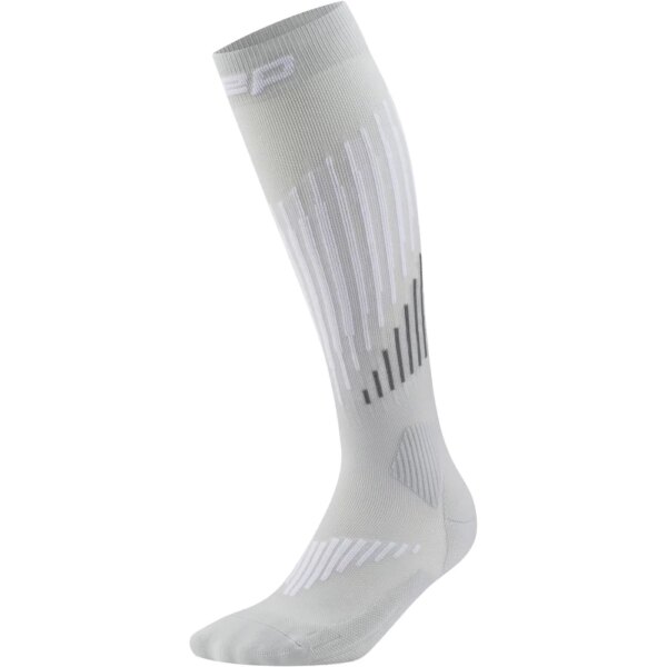 CEP-CEP-Ski-Touring-Merino-Tall-3.0-Kompressions-Socken-grau-grau CEP - CEP Ski Touring Merino Tall 3.0 Kompressions Socken grau
