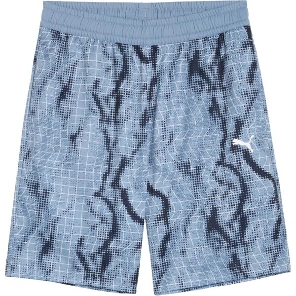 Puma-Puma-TAD-Essentials-All-Over-Print-Woven-Kinder-cool-blue-blau Puma - Puma TAD Essentials All Over Print Woven Kinder cool blue