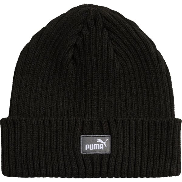 Puma-Puma-Classic-Low-Crown-Beanie-Kinder-puma-black-schwarz Puma - Puma Classic Low Crown Beanie Kinder puma black