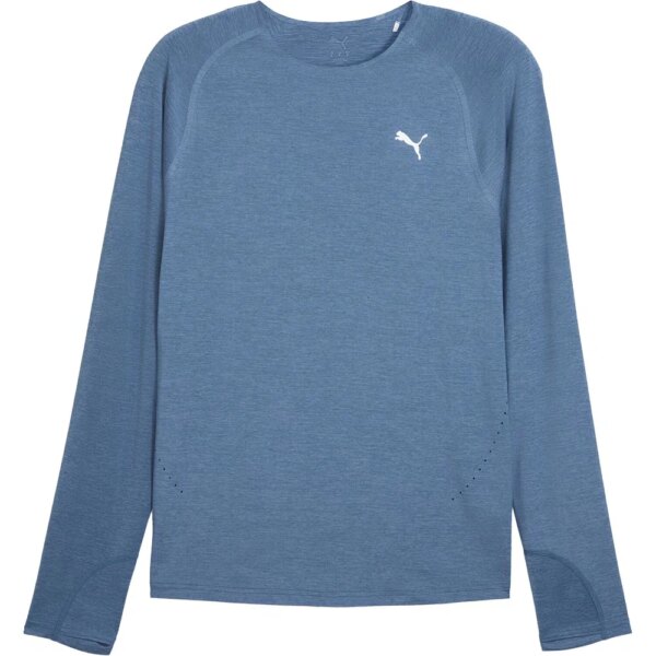 Puma - Puma Run Cloudspun Longsleeve dark indigo heather