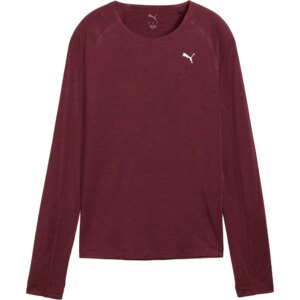 Puma - Puma Run Cloudspun Longsleeve ruby shimmer heather