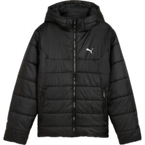 Puma - Puma Essentials Hooded Padded Winterjacke Kinder puma black