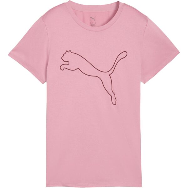 Puma-TAD-ESS-Heather-Logo-T-Shirt-poised-pink-heather-rosapink Puma - Puma TAD ESS Heather Logo T-Shirt poised pink heather