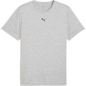 Puma - Puma TAD Essentials Heather Cat T-Shirt light gray heather
