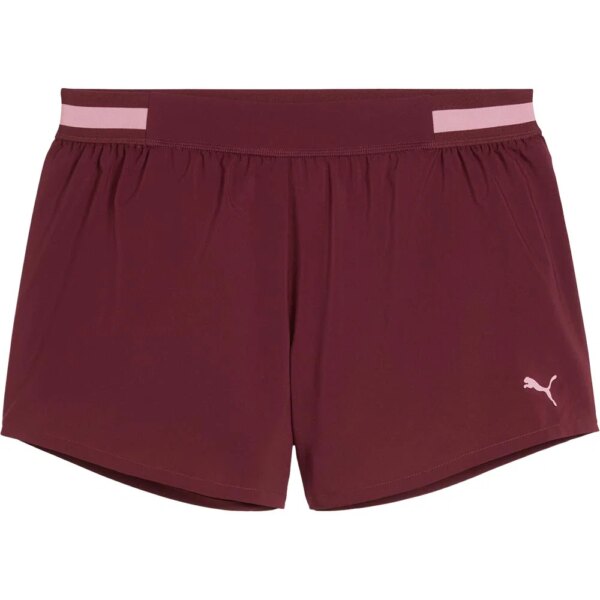 Puma - Puma Puma Strong Floral Ribbon Woven Shorts ruby shimmer