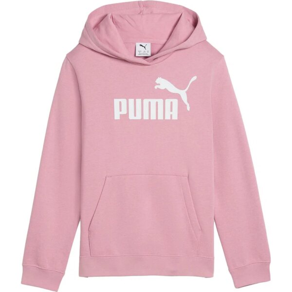 Puma-Puma-ESS-No.-1-Logo-FL-Hoodie-Kinder-poised-pink-rosapink Puma - Puma ESS No. 1 Logo FL Hoodie Kinder poised pink