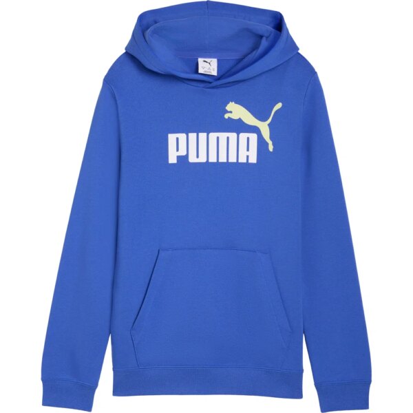 Puma-Puma-ESS-2-Color-No.1-Logo-Hoodie-Jungen-royal-sapphire-blau Puma - Puma ESS 2 Color No.1 Logo Hoodie Jungen royal sapphire