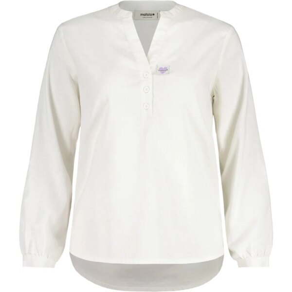 Maloja-Maloja-StreicheckM.-Bluse-natural-weiss Maloja - Maloja StreicheckM. Bluse natural
