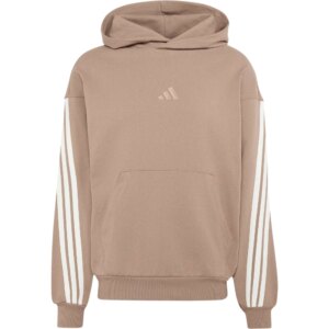 adidas - adidas Kit 3-Streifen Hoodie khaki six