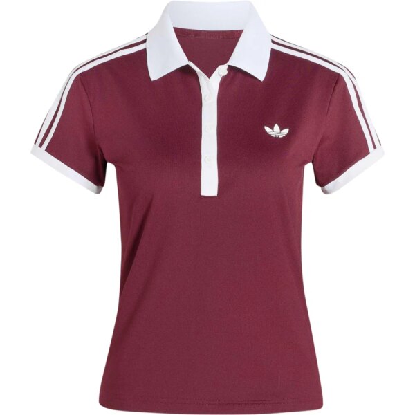adidas-adidas-Classics-Poloshirt-maroon-rot adidas - adidas Classics Poloshirt maroon