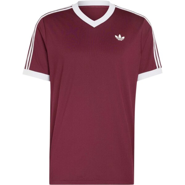 adidas-adidas-Classic-Tennisshirt-maroon-rot adidas - adidas Classic Tennisshirt maroon