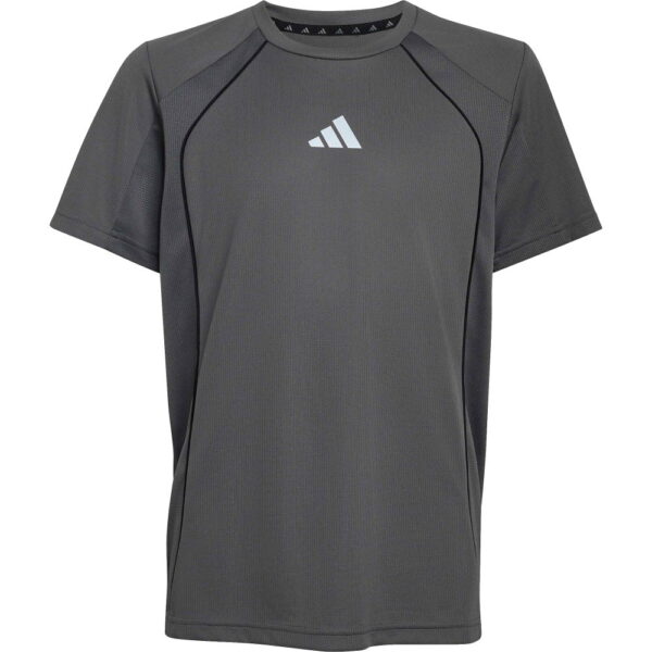 adidas-Tech-Apparel-Climacool-T-Shirt-Kinder-grey-five-grau adidas - adidas Tech Apparel Climacool T-Shirt Kinder grey five
